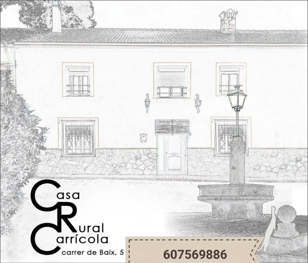 Casa Rural Carrícola Eksteriør billede